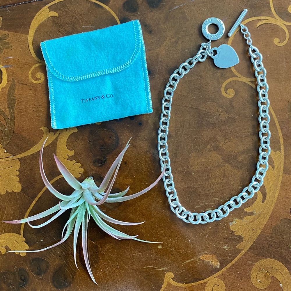 Tiffany & Co. Heart Tag Toggle Necklace – Sterling Silver